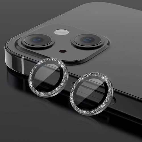 Glitter Camera Lens Protector Glass Film For iPhone 14 13 15 Pro Max 12 11 Pro - Afbeelding 12 van 20