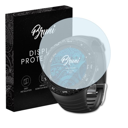 Bruni 2x Protective Film for Suunto Core Screen Protector Screen Protection - 第 1/8 張圖片