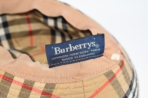 Burberrys Vintage Nova Check Bucket Hat - Picture 4 of 4