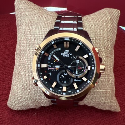 CASIO EDIFICE EQB510RBM-1A Bluetooth Solar Red Bull Great