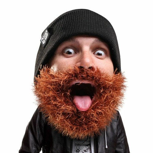 Beard Head Bushy Biker Bearded Face Mask & Hat (2 Colors) - Picture 6 of 9