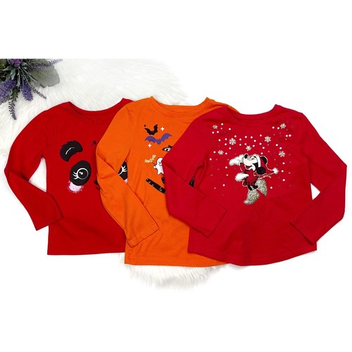 Garanimals, Way To Celebrate Halloween, Disney Jumping Beans Girls Tees Bundle - Picture 1 of 12