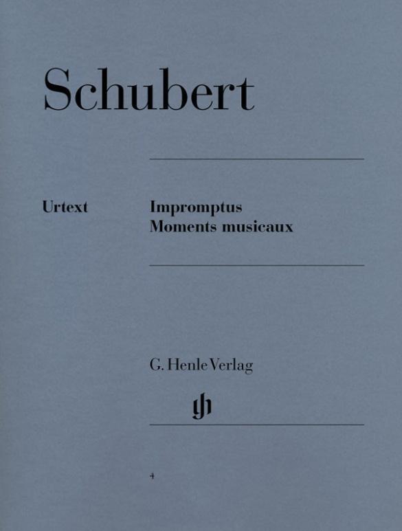 Impromptus Und Moments Musicaux Franz Schubert