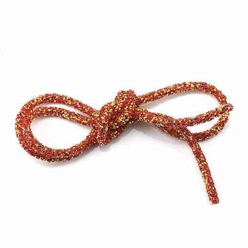 6mm Glitter Rhinestones Sequins Trimmings Soft Tube Cord Rope Strings UK - Picture 17 of 28