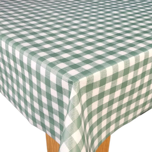 ROUND Wipe Clean PVC Vinyl Protector Oilcloth Table Cover Tablecloth - Picture 48 of 92