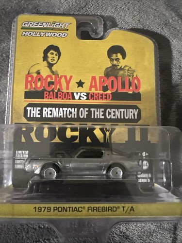 Greenlight RAW CHASE 1979 Pontiac Firebird T/A Rocky *read* - Picture 2 of 4