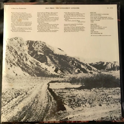 NEW 3 Sealed RAY PRICE Lp Records Say I Do, Lonesomest Lonesome, The Best Of NOS - Picture 6 of 12
