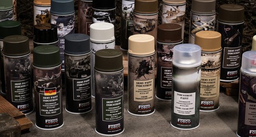 FOSCO Military Spray Paint 400ML 37 Colours Quick Drying Matt Finish All-Purpose - Picture 9 of 82