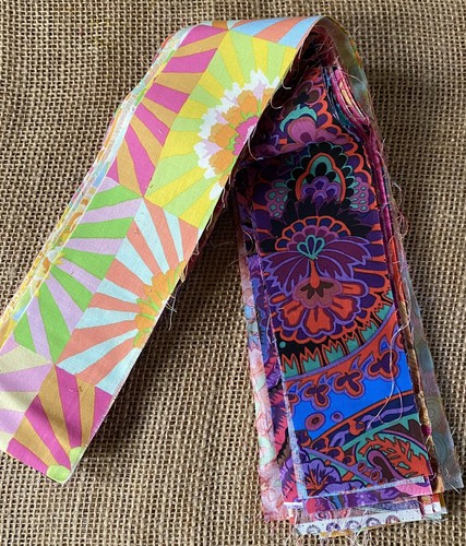 Hübscher Jelly Roll Quilten Stoff leuchtende Farben 23 Stck. 2 1/2 Zoll x LOF - Bild 7 von 13