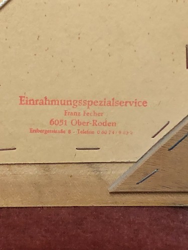 Schöne Handgestickt Gobelin Bild Aus 1975 - Bild 8 von 9