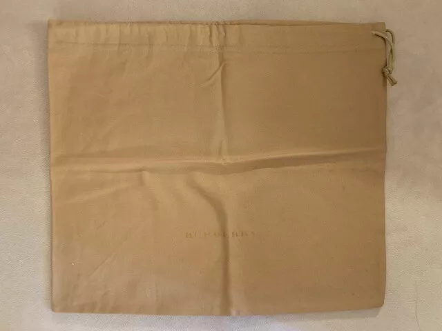 Burberry store dust bag