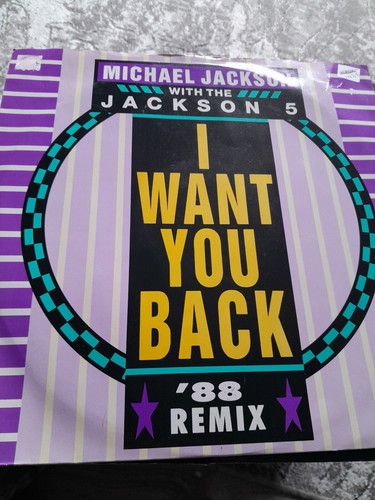 Michael Jackson And The Jackson 5 - I Want You Back '88 Remix 12" EP 4 Tracks - Picture 1 of 5
