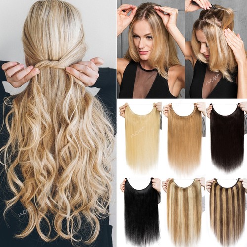 Hidden Headband Secret Wire No Clip In REAL 100% Remy Human Hair Extensions D803 | eBay Hidden Headband Secret Wire No Clip In REAL 100% Remy Human Hair Extensions D803 | eBay