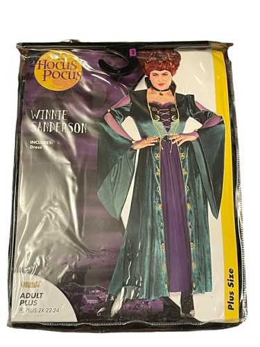 Hocus Pocus Spirit Winnie Sanderson Adulto Talla Plus 2X 22-24 - Imagen 1 de 3