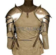 Medieval Shoulder Armor Events Handmade Larp Sca Collectible Real Adult Size
