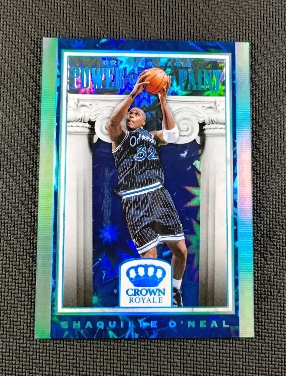 Shaquille O'Neal 2018-19 Panini Crown Royale Power in the Paint Case Hit SSP