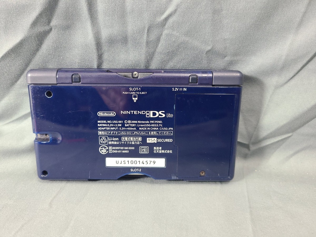 Nintendo DS Lite Handheld Console - Enamel Navy read