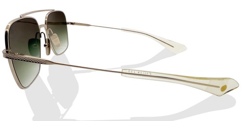 Dita Sunglasses Flight-Seven DTS111-57-07-Z White Gold/Dark Green Gradient - Picture 4 of 13
