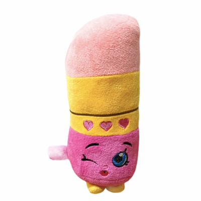 Shopkins Lippy Lips Lipstick Plush 2013 Pink 8â Stuffed Toy Moose Ent. | eBay