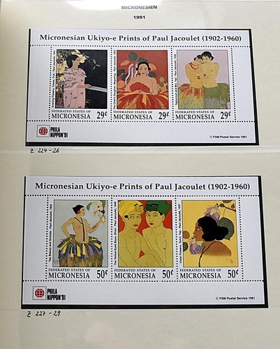 MICRONESIA 1984/94 Colección completa sin fijasellos más algunas ediciones 1995 - Imagen 22 de 24