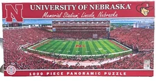 MasterPieces - Nebraska Cornhuskers - NCAA 1000 Piece Panoramic Jigsaw Puzzle