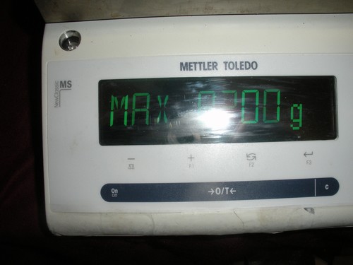 Báscula de precisión Mettler Toledo MS8001S/03 MF 8200g flete gratuito - Imagen 11 de 14