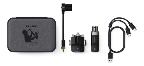 NUX B-6 Digital 2.4GHz Wireless System for Saxophone High-Resolution 24bit/44.1k - Bild 11 von 11