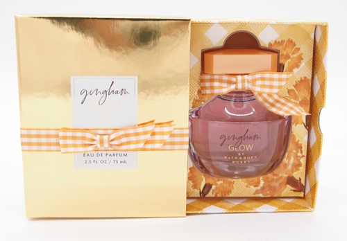 (2) Bath & Body Works Gold GINGHAM GLOW Parfum Eau De Parfum EDP 2,5 Oz. Geschenkbox - Bild 10 von 13