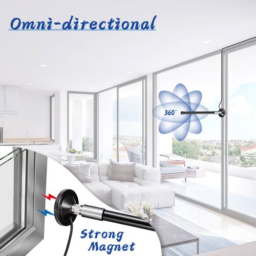 Helium Hotspot Miner 3 dBi Indoor Antenna & Magnet Base for RAK Nebra Bobcat 300 - Picture 2 of 15