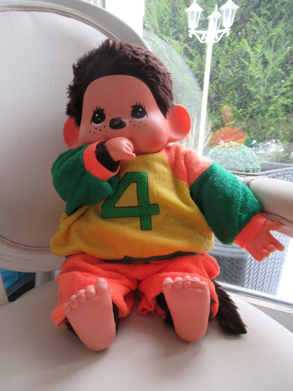 Ancienne Peluche Doudou Grand Kiki Hauteur 43 Cm Vintage Ancienne Peluche Doudou Grand Kiki Hauteur 43 Cm Vintage