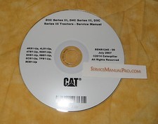 Senr1245 Cat D3c D4c D5c Series Iii 3 Tractor Service Repair Shop Manual 4ks 4ls