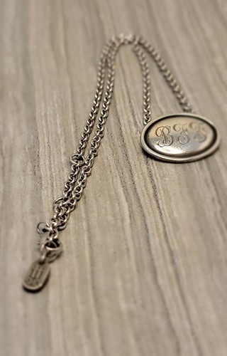 James Avery Sterling Silver "BFF" Monogram Necklace 18" - Picture 5 of 8