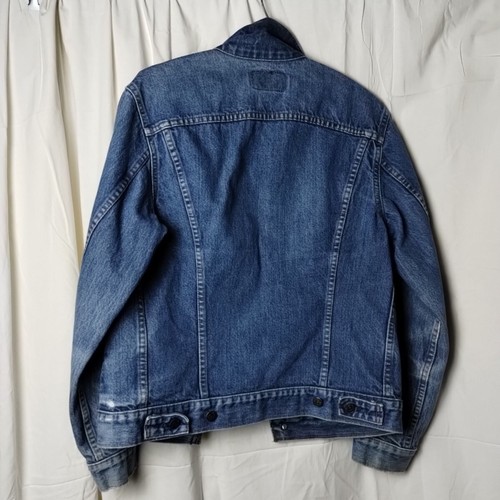Vintage Levis Denim Trucker Blue Jeans Jacket Size 38 Made in Canada 70506-0216 - Picture 11 of 17