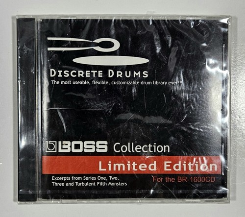Boss Discrete Drums CD für BR-1600CD Limited Edition - NEU und versiegelt!