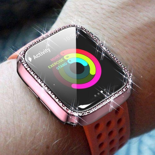 Funda Completa Delgada Brillante Diamante + Protector de Pantalla para iwatch Series 10 42/46mm - Imagen 3 de 12