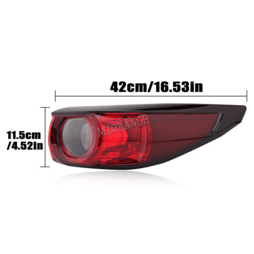 For Mazda CX5 CX-5 2017-2019 Right Outer Rear Tail Light Stop Brake Lamp Driver - Picture 3 of 12