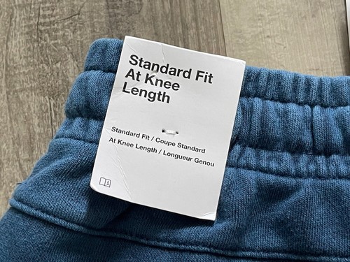 Nike Men's Sz L Sportswear Fine Athletic Goods Blue Fleece Shorts FN1835-410 - Picture 7 of 11