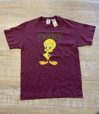 VTG 90s Looney Tunes Warner Bros. Studio Store Youth Shirt XL Tweety Bird NEW