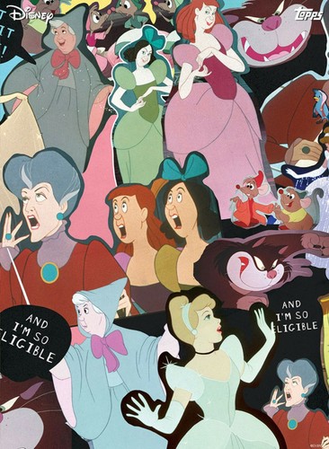 Disney Collect Topps Aschenputtel Collage Poster - 2 Sets mit 3 digitalen Karten - Bild 2 von 4