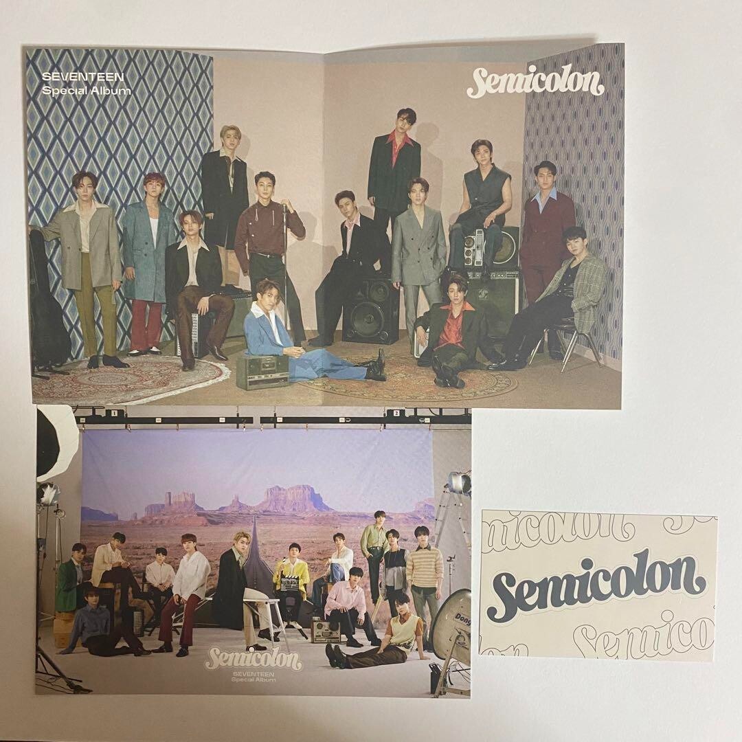 SEVENTEEN special album Semicolon jeonghan complete set