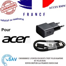 Kit 2 en 1 chargeur et cable usb Pour ACER Liquid Glow E330