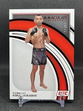 2022 Panini Immaculate Collection UFC ASKAR ASKAROV #34 RED Flyweight /25 SP