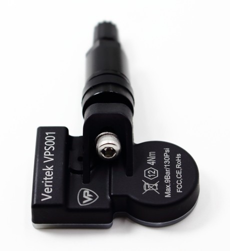 4 2006-2023 TPMS Tire Pressure Sensors for Mercedes Black Aluminum Valve Stems V - Picture 3 of 7