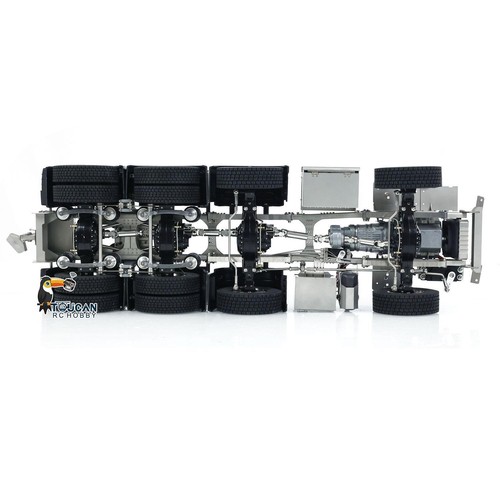 1/14 8*8 Metal Chassis for RC Low Top Tractor Truck 3363 Car 3Speed Transmission - Picture 12 of 12