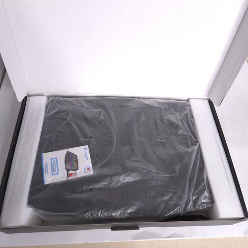Ice Coorel N9 Laptop Gaming Cooler RGB Dual Fans Multi Angle Black USB Powered - Picture 7 of 14