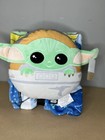 Star Wars Baby Yoda Grogu Nogginz Pillow & Travel Blanket Set - New