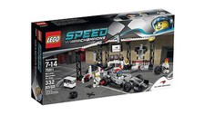 LEGO McLaren Mercedes Boxenstopp Speed Champions (75911) NEU OVP!