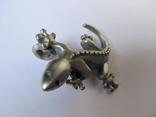 NEW Pewter Lizard/Gecko Pendant - Picture 2 of 3