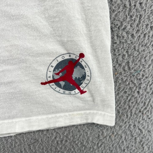 Camisa De Colección Nike Air Jordan Para Hombres Extra Grande Club de Vuelo Ropa de Calle Camiseta HipHop - Imagen 7 de 11