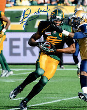 Edmonton Elks Adarius Bowman Autographed Signed 8x10 CFL Photo COA #4 Edmonton Elks Adarius Bowman Autographed Signed 8x10 CFL Photo COA #4